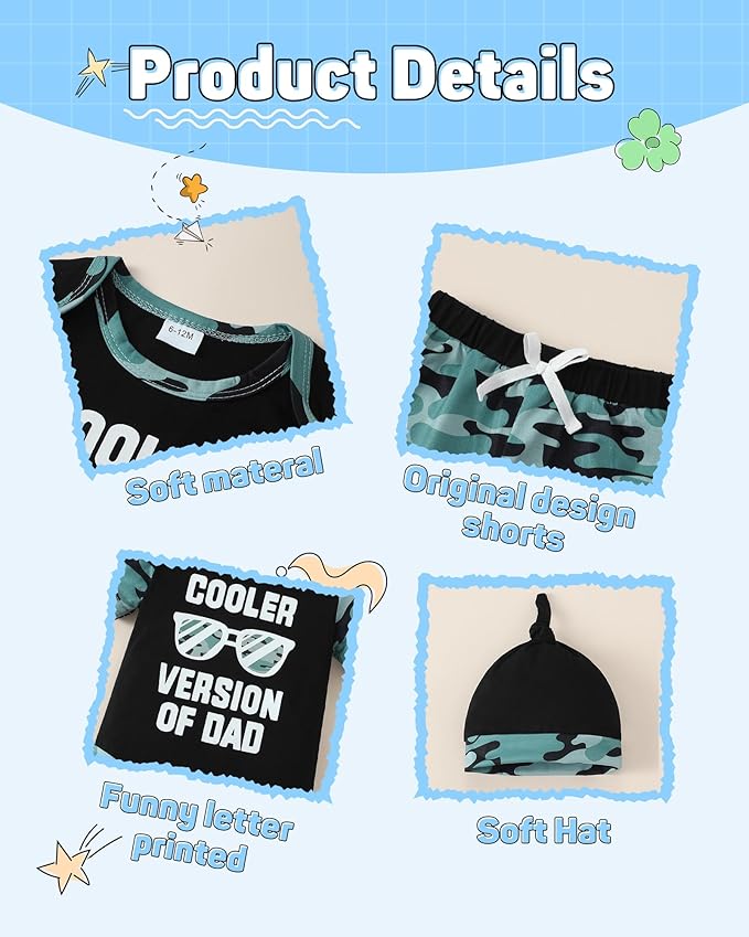 NZRVAWS Newborn Baby Boy Clothes Outfits Letter Prined Romper Pants Set Infant Baby Boy Clothing 0 3 6 9 12 18 Months