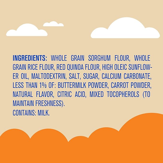 Get'ems! from Gerber, Snacks for Kids, Carrot Ranch Roundos Puffs, Made with Whole Grain Quinoa, Calcium to Support Strong Bones - 5 pack