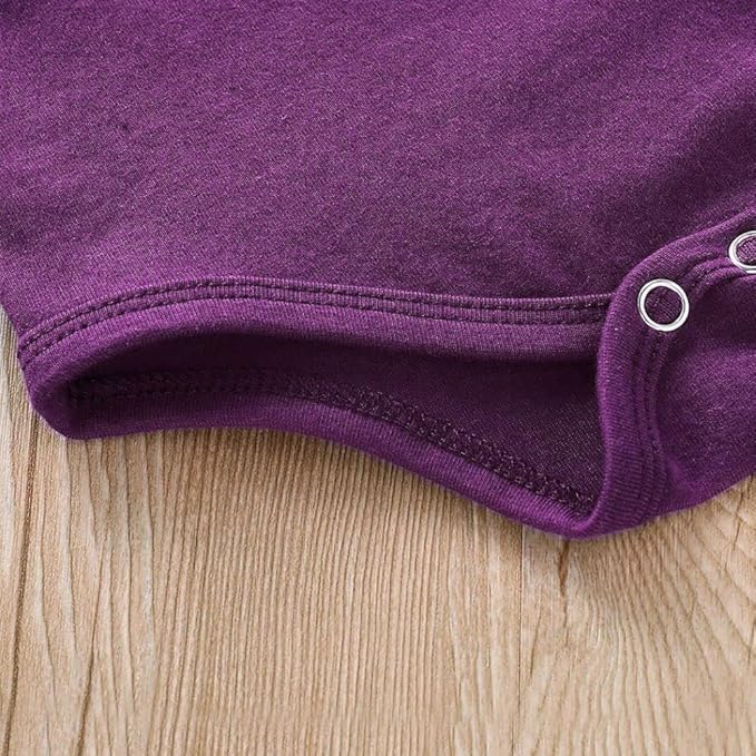 Newborn Baby Girl Clothes, Infant Girl Outfits Long Sleeve Ruffle Romper + Floral Pants + Headband Set