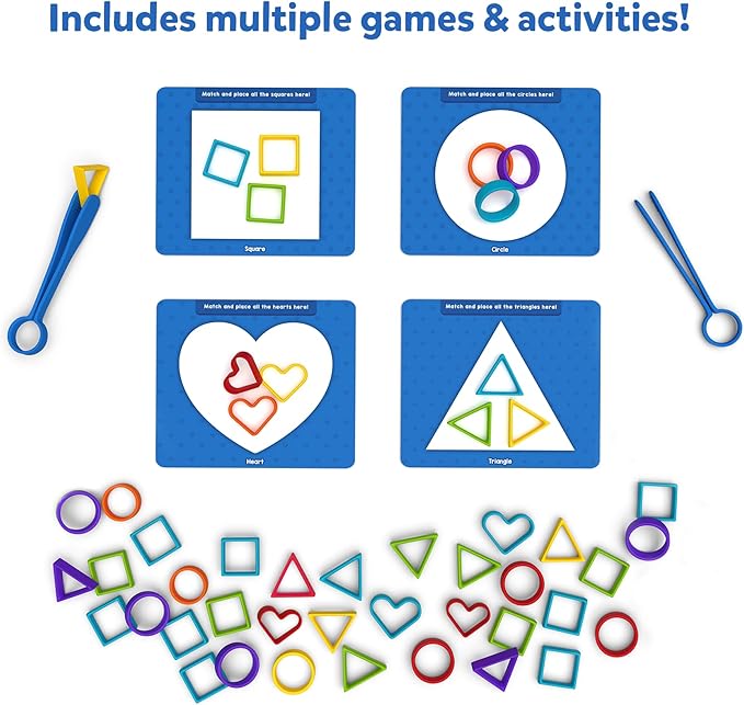 Skillmatics Silicone Rainbow Sorting Game - Learning & Educational Toy, Christmas Fun, Sorting, Counting & Sequencing Skills, Gifts for Toddlers & Preschoolers Ages 3, 4, 5, 6