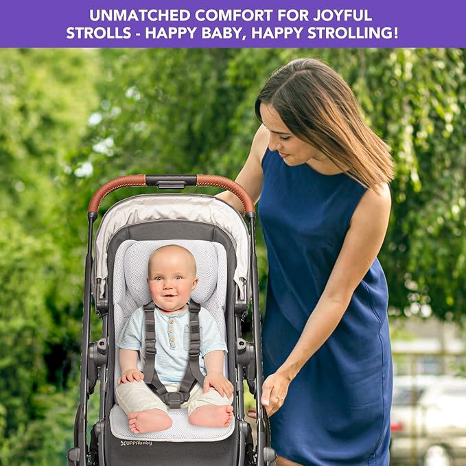 Infant Liner Seat Compatible with Uppababy Vista, Vista V2, Vista V3, Cruz V2, Cruz, RumbleSeat, and RumbleSeat V2, 2 in 1 Newborn to Toddler Comfort Insert