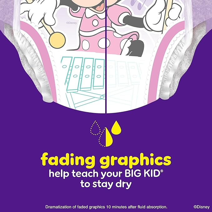 Pull-Ups Girls' Potty Training Pants, Size 3T-4T Training Underwear (32-40 lbs), 92 Count