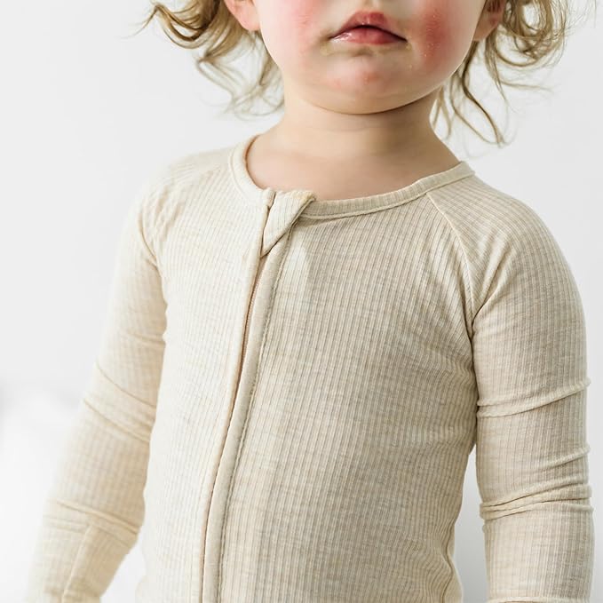 Little Sleepies Pajamas for Baby Boys & Girls, Viscose from Bamboo Baby Pajamas, Preemie & Newborn Sleepers, 2-Way Zipper PJs