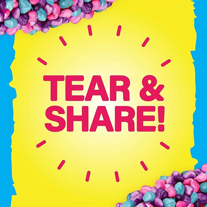 NERDS Rope, Candy, Variety Box, Rainbow & Very Berry, 0.92oz (16 ct)