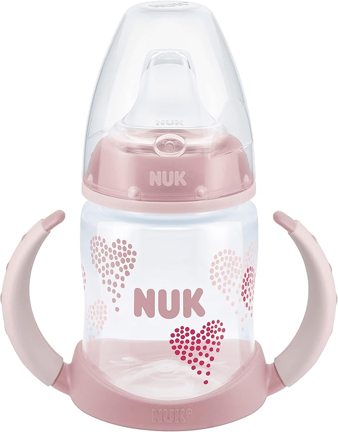 NUK Small Learner Tritan Cup, 5 oz, 6+ Months – BPA Free, Spill Proof Sippy Cup (Pack of 12)