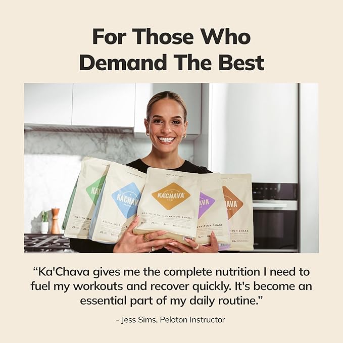 Ka’Chava Whole Body Meal Shake Coconut Acai 2 lb – Vegan Protein Powder with 85+ Superfoods & Greens – Plant-Based Meal Replacement – Probiotics & Digestive Enzymes – Gluten & Dairy Free (15 Servings)