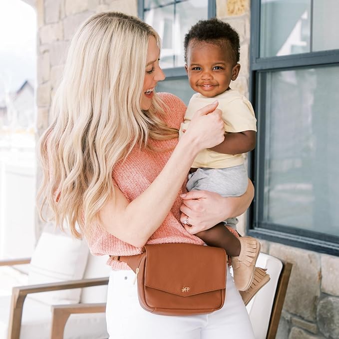 Freshly Picked Classic Park Pack Belt Bag, Fanny Packs for Women, Wear as a Waist Bag or Crossbody (Cognac)