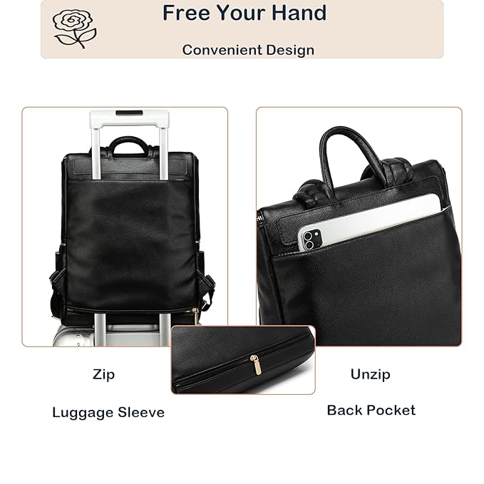 Leather Diaper Bag Backpack for Boy Girl Twins, Toddler Diaper Bag with Multiple Pockets, Cooler Compartment