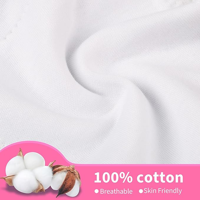 BIG ELEPHANT Toddler Training Pants, Soft Cotton Absorbent Training Underwear for Baby Boys & Girls