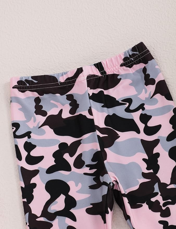 oklady Toddler Baby Girl Clothes Solid Color Ruffle Tops Floral Pants with Headband Fall Winter Cute Girl Outfits