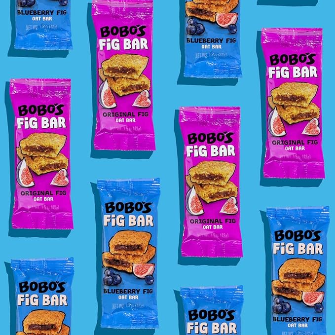 Bobo's Fig Bar (30, Original Fig), Soft Baked, Non-GMO, Vegan, Snack Bar, Gluten Free