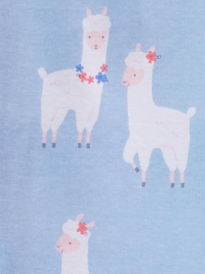 Simple Joys by Carter's Girls' 3-Pack Snug Fit Footed Cotton Pajamas