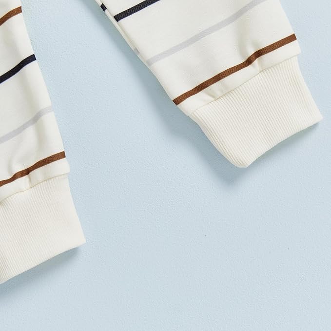 CIYCUIT Toddler Baby Boy Clothes Long Sleeve Sweatshirt Pants Set Fall Winter Outfits