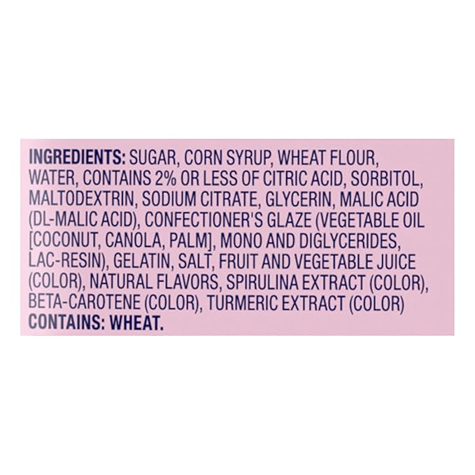 SweeTARTS Rope Bites Candy, Mixed Fruit, 8 Ounce Resealable Bag