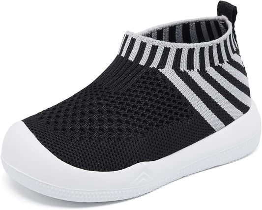 Engtoy Baby Shoes & Socks - Non-Slip Breathable Slippers with Soft Rubber Sole - Baby Boys & Girls Slip On Sneakers