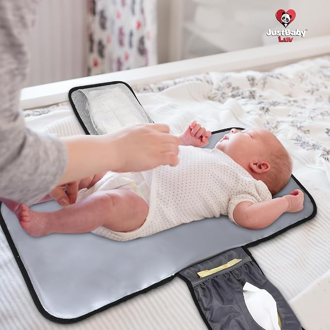 Award-Winning Premium Leather Diaper Bag Backpack – Stylish, Durable, Waterproof Vegan Leather with PEVA Changing Pad & Baby Headrest, Travel-Friendly, Organized for Busy Parents