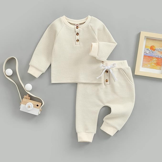 CIYCUIT Toddler Baby Boy Clothes Long Sleeve Sweatshirt Pants Set Fall Winter Outfits