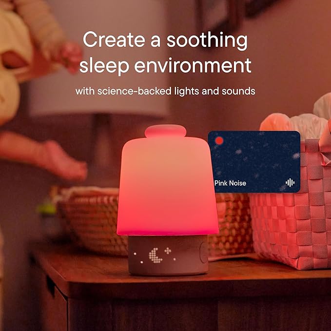Hatch Rest Baby Sound Machine, Night Light | Hatch Baby Model | Sleep Support | Registry Essential, Routine Builder, Time-to-Rise Alarm Clock, White Noise, Nursery Stories, Toddler Kids (Wi-Fi), Putty
