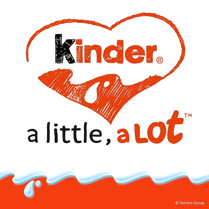 Kinder Chocolate Mini, 29.2 oz Bulk Pack, Up to 138 Minis, Milk Chocolate Bar with Creamy Milky Filling, Individually Wrapped Candy