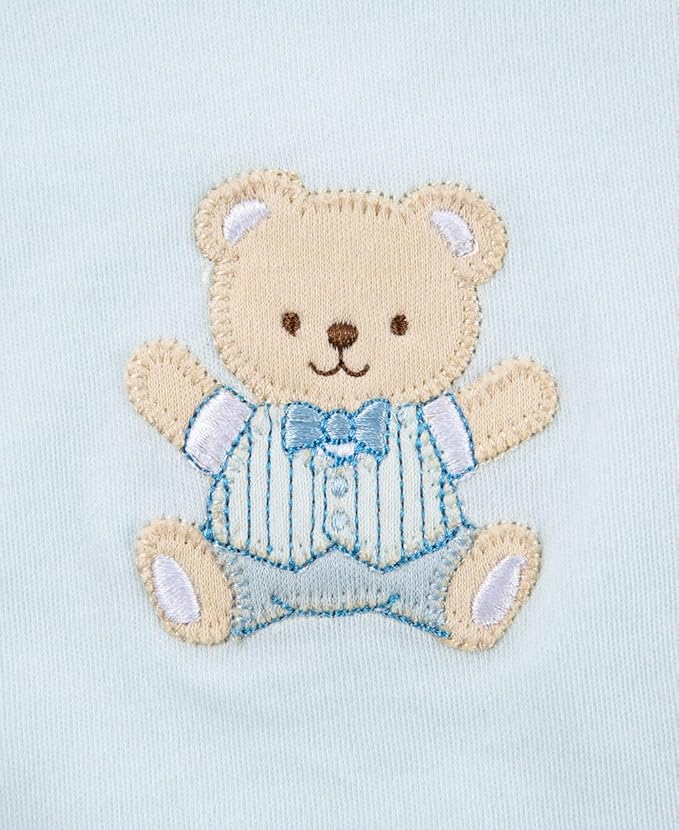 Little Me Clothes for Baby Boys’ and Girls’ 2 Bibs and 1 Burp Cloth Set, Soft Cotton Feeding Essentials with Velcro Closures