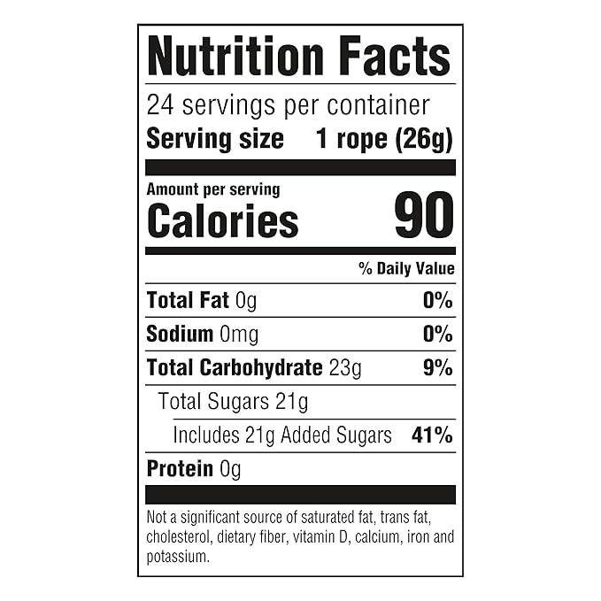 Nerds Rope Candy, Rainbow, 0.92 Ounce (Pack of 48)