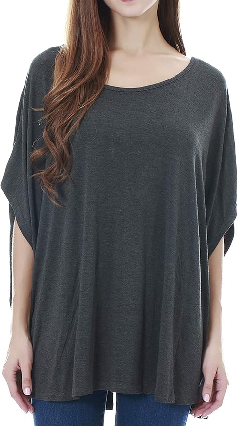 Smallshow Women's Nursing Top Maternity Poncho for Breastfeeding