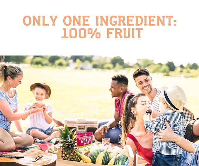 Nature’s Turn Freeze-Dried Fruit Crisps –Healthy, Gluten-Free,Crispy & Delicious, Plant-Based Snack, Ideal for Cereal, Smoothies, School Lunches, & On-the-Go, Ultimate Variety Pack of 36(0.53 oz Each)
