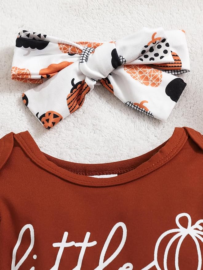 Baby Girl Clothes Newborn Infant Outfits Cute Summer Clothes Spring Romper Set+Hat+Headband