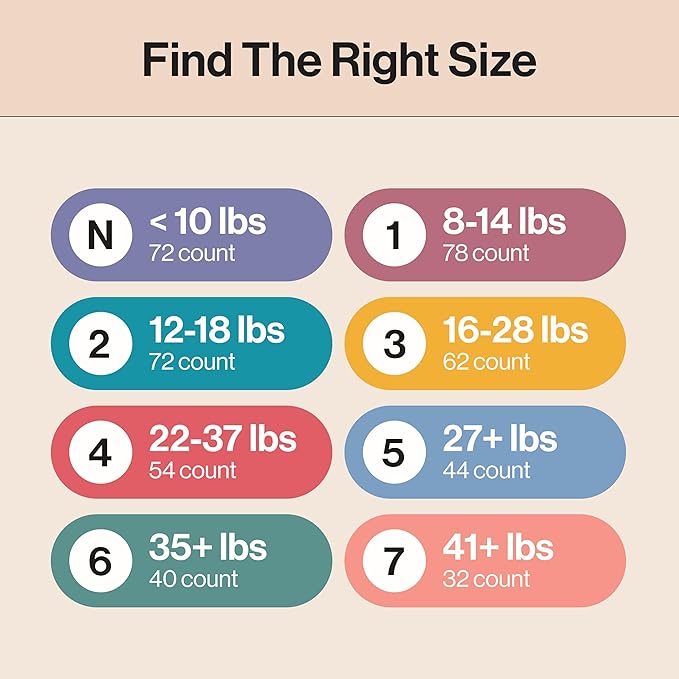 The Honest Company Clean Conscious Diapers for Delicate Skin | Up to 100% Leakproof | Hypoallergenic, Fragrance Free | Gender Neutral | Club Box, Size 5 (27+ lbs), 44 Count (Prints May Vary)