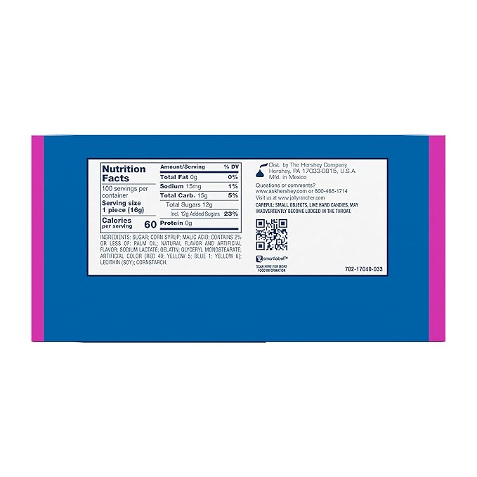 JOLLY RANCHER Filled Pops Assorted Fruit Flavored Candy Box, Halloween Candy, 56 oz (100 Pieces)