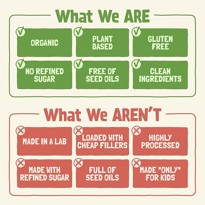 Skout Organic Apple Pie Kids Snack Bars (18 Pack) | Organic Kids Snack Bars | School Snacks & Lunch Snacks | No Refined Sugar | Vegan & Paleo | Gluten, Dairy, Grain, Peanut Free