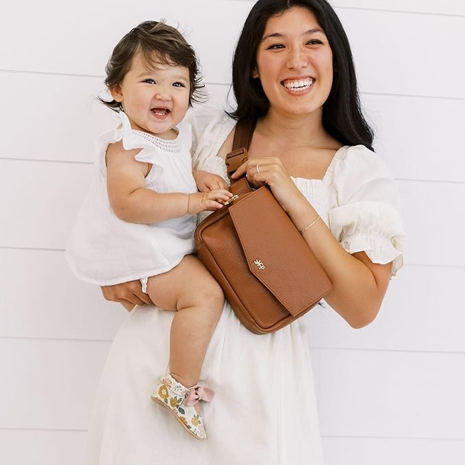 Freshly Picked Classic Park Pack Belt Bag, Fanny Packs for Women, Wear as a Waist Bag or Crossbody (Cognac)