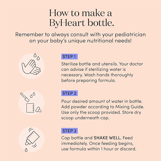 Infant Formula Powder for Infants 0-12 Months, Made With Organic Whole Milk, Clean Label Project Certified, Closest-to-Breast Milk Baby Formula Patented Protein Blend, 24 Ounce (Pack of 6)