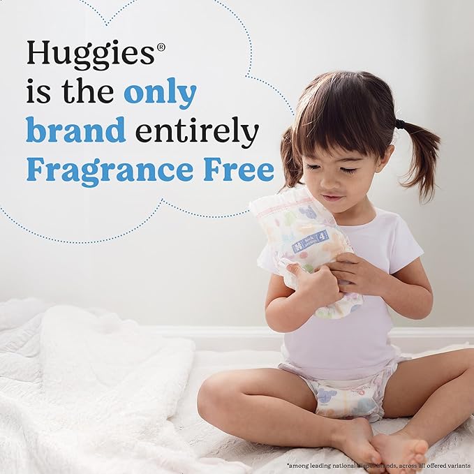 Huggies Size 4 Diapers, Snug & Dry Baby Diapers, Size 4 (22-37 lbs), 150 Count, Packaging May Vary