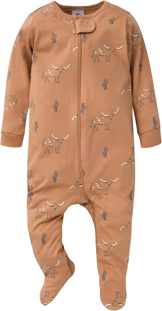 Gerber Baby Boys 4 Pack Sleep 'N Play Footie