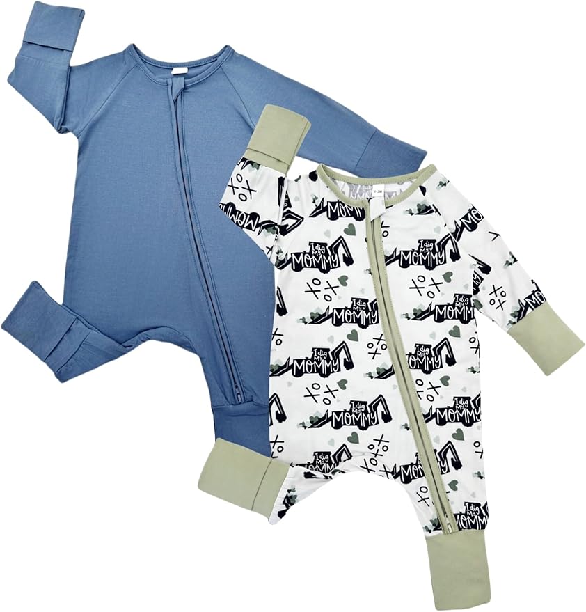 Bow Dream Bamboo Rayon Baby Pajamas Infant Sleepers Newborn Girl Boy Clothes Rompers Jumpsuit Outfit