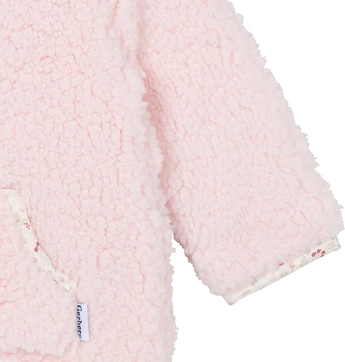 Gerber Unisex Baby Baby Unisex Fleece Romper