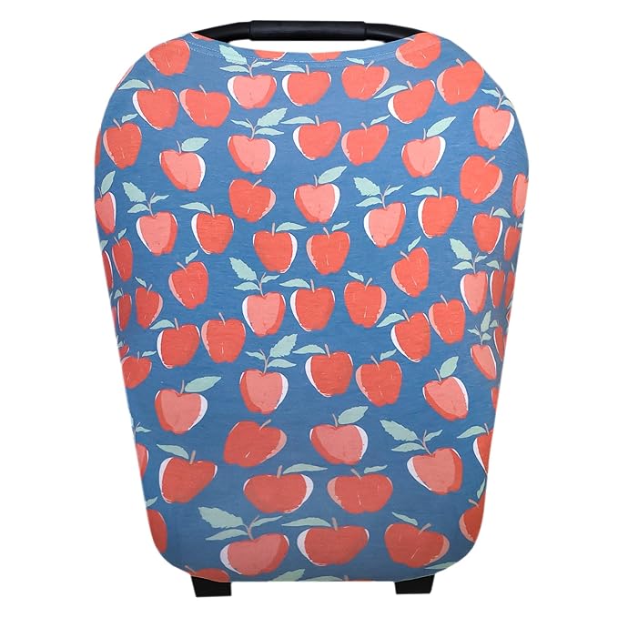 Copper Pearl Multi-Use Cover: Car Seat Covers, Nursing Cover, and Stroller Cover for Sun - Stretchy Fabric, All-Season Use, Stylish Designs, Easy Access for Moms - Teacher