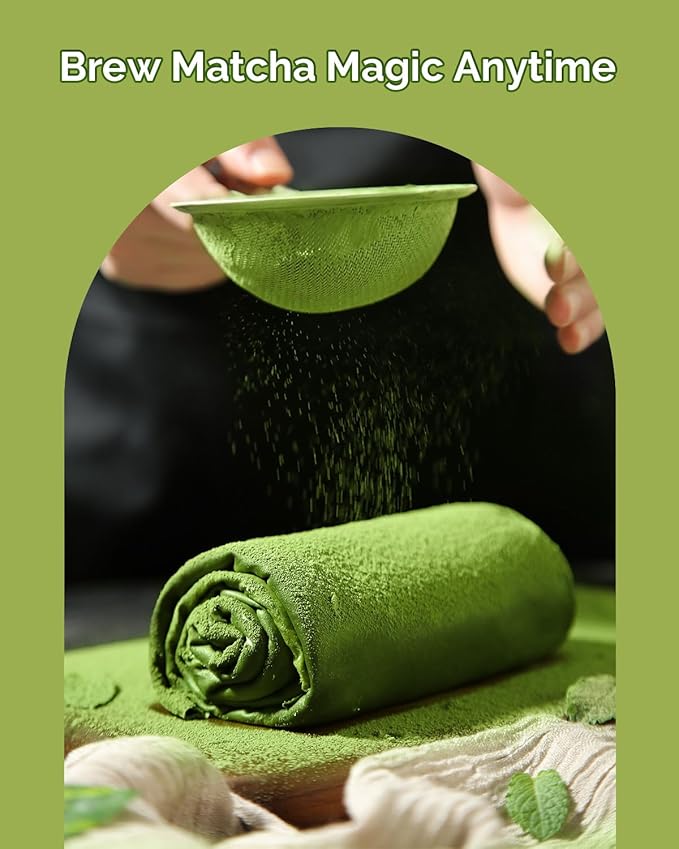 Certified Organic Matcha Green Tea Powder, Culinary Grade, Perfect for Smoothies, Desserts and Baking, 3.53OZ