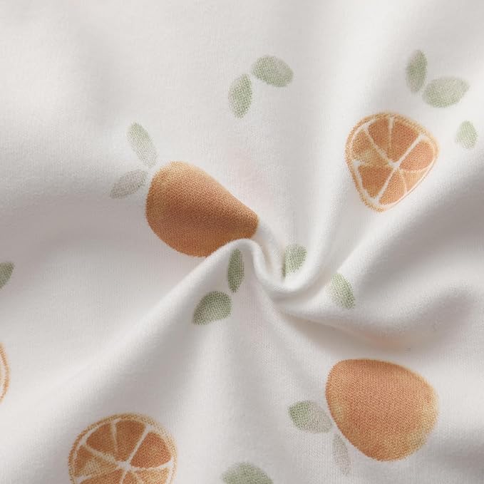 100% Organic Cotton Soft 3-24 Months Unisex Footless Newborn Baby Sleepers Pajamas Romper Boys Girls Long Sleeve