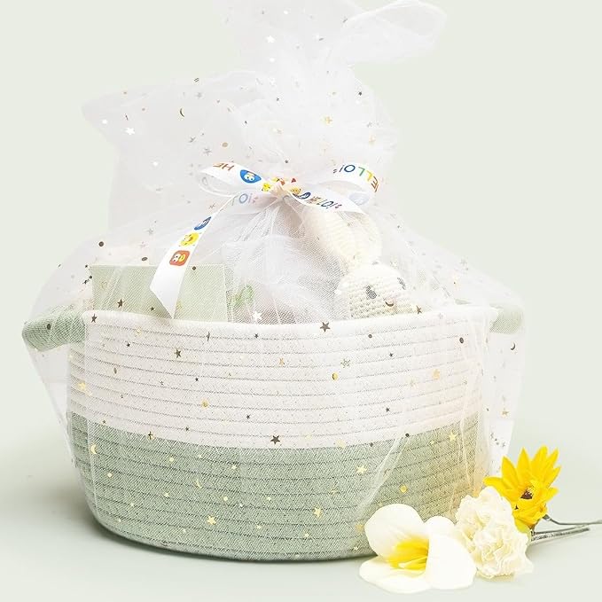 New Mom Gifts,Baby Shower Gifts for Mom and Baby,Baby Girl Boy Gift, Pregnancy Gift for Expecting Mom,New Mom Care Basket for First-Time Mom,Pregnancy Gifts for Women and Baby (Green)