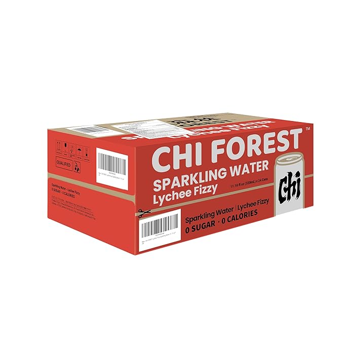 CHI FOREST Lychee Fizzy Sparkling Water (11.15 oz* 24)
