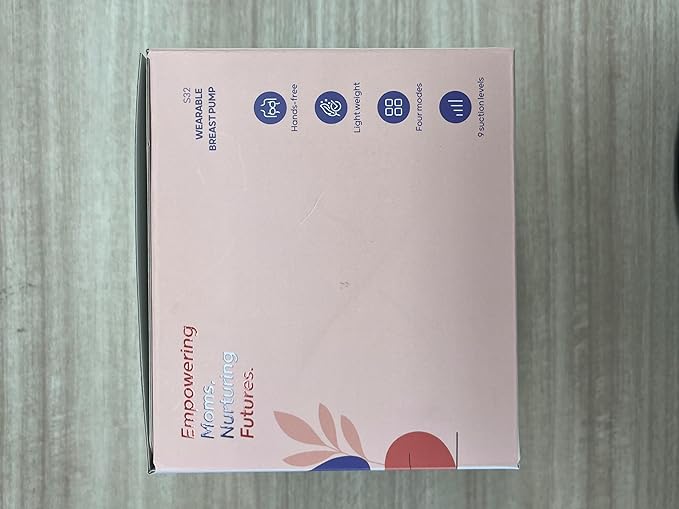 Nuliie Hands-Free Breast Pump, Wearable Breastfeeding Pump 4 Modes 9 Levels with 18/21/24MM Flange, Electric Breast Pump Portable, Replaced Pumping Accessories Included (2 Packs, Pink)