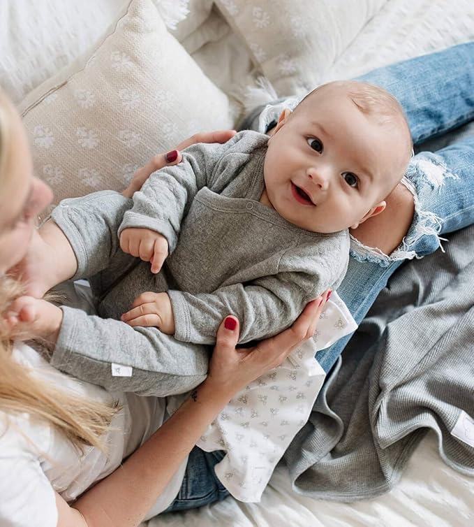 Burt's Bees Baby Boys' 100% Organic One-Piece Long Sleeve Coverall