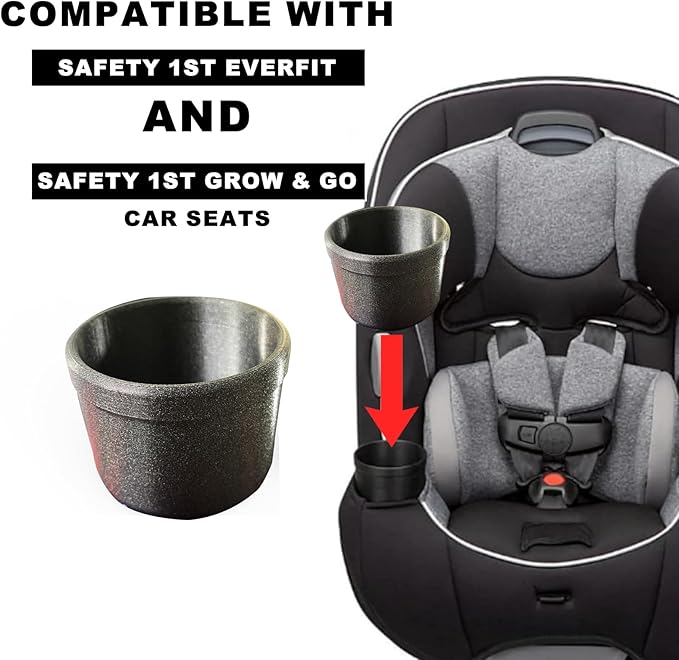 Cup Holder Compatible with Safety 1st Grow and Go Car Seat - Single Car Seat Cup Holder, Replacement for Safety 1st Car Seat