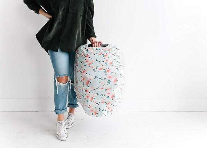 Copper Pearl Multi-Use Cover: Car Seat Covers, Nursing Cover, and Stroller Cover for Sun - Stretchy Fabric, All-Season Use, Stylish Designs, Easy Access for Moms - Leilani