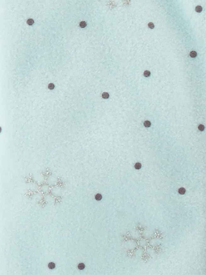 Simple Joys by Carter's girls Loose-Fit Flame Resistant Fleece Footed Pajamas