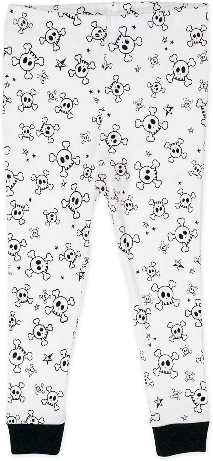 HonestBaby unisex-baby Celebration 2-piece Pajamas Sleepwear Pjs 100% Organic Cotton for Baby, Toddler, Kids