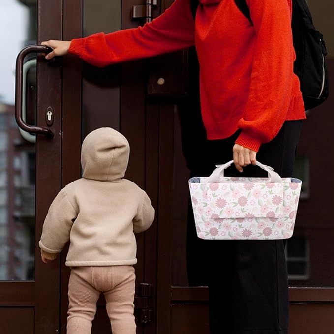 Universal Stroller Organizer with Insulated Cup Holder and Phone Bag, Stroller Bag Caddy Organizer Accessories for Stroller like Uppababy, Baby Jogger, Britax, BOB, Umbrella and Pet Stroller.