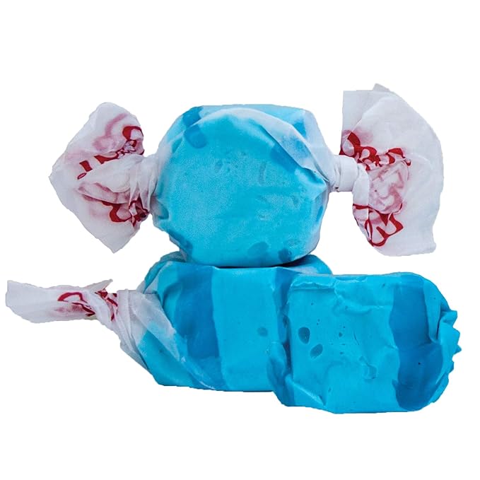 Taffy Town Saltwater Taffy- Raspberry , Gourmet, Nougat-Style Candy, Soft & Delicious, Sumer Snack Treats, Party Good Candies, 2.5 lbs